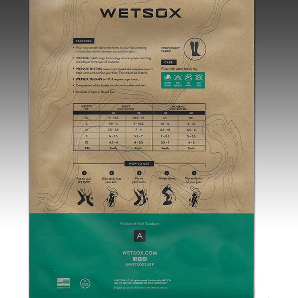 Neoprene Thermal XXS Youth XS Mens 4.5-6 Wetsuit Wader Frictionless Sock Fishing - Picture 4 of 5